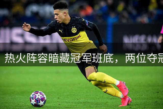 热火阵容暗藏冠军班底，两位夺冠组合坐镇